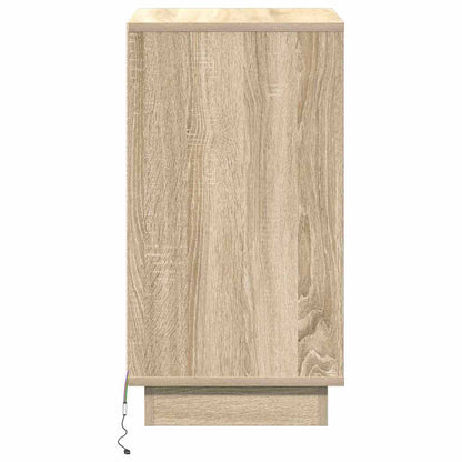 Nachttisch mit Sonoma Eiche 39 x 34,5 x 65 cm Holzwerkstoff