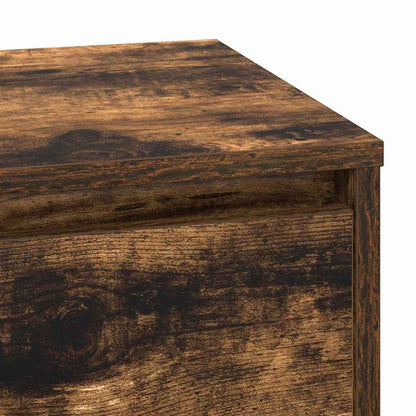 Nachttisch mit Räuchereiche 71 x 34,5 x 75 cm Holzwerkstoff