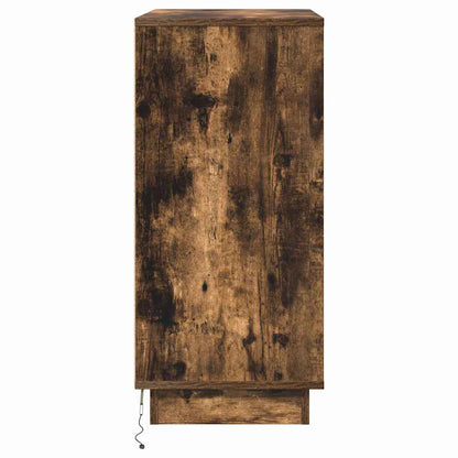 Nachttisch mit Räuchereiche 71 x 34,5 x 75 cm Holzwerkstoff