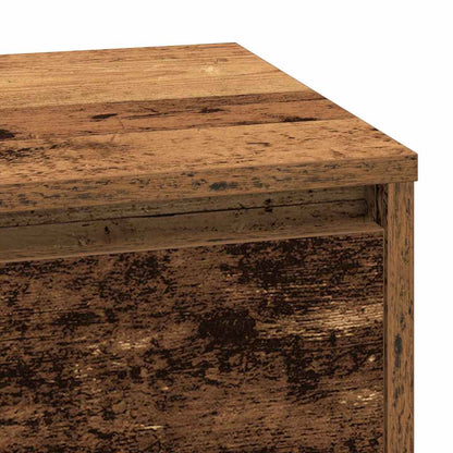 Nachttisch mit Altholz 71 x 34,5 x 75 cm Holzwerkstoff