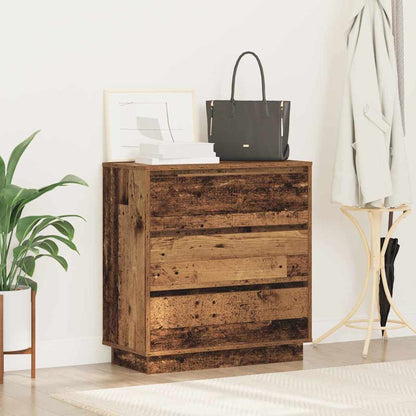 Nachttisch mit Altholz 71 x 34,5 x 75 cm Holzwerkstoff