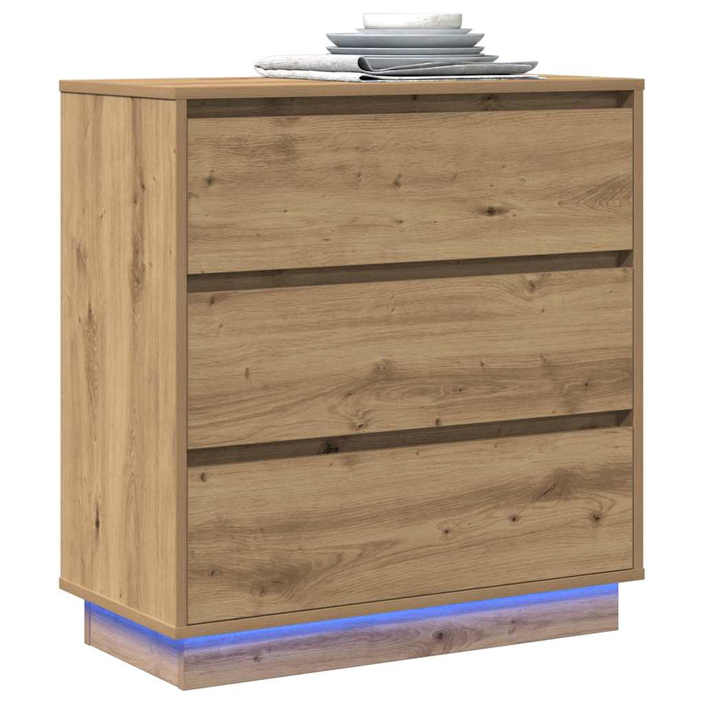 Nachttisch Artisan-Eiche 71 x 34,5 x 75 cm Holzwerkstoff
