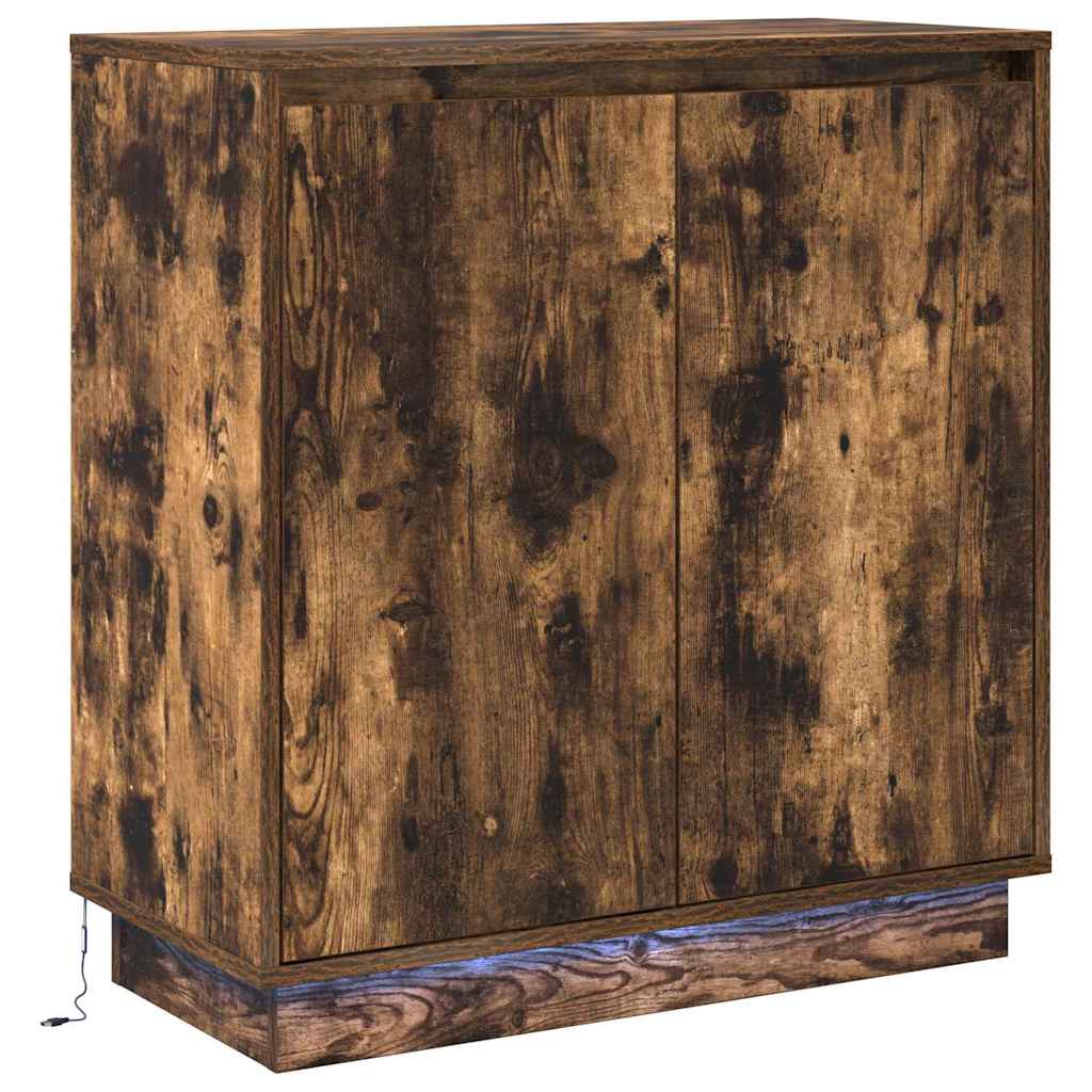 Sideboard Geräucherte Eiche 71 x 34,5 x 75 cm Holzwerkstoff