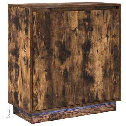 Sideboard Geräucherte Eiche 71 x 34,5 x 75 cm Holzwerkstoff