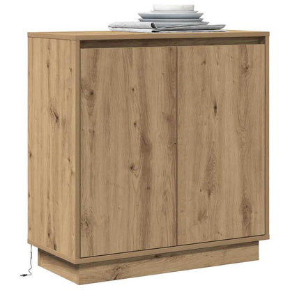 Sideboard mit Tür Artisan-Eiche 71 x 34,5 x 75 cm Holzwerkstoff