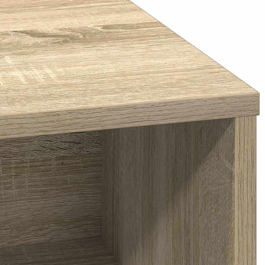 Sideboard mit LED Sonoma-Eiche 71 x 34,5 x 75 cm Holzwerkstoff