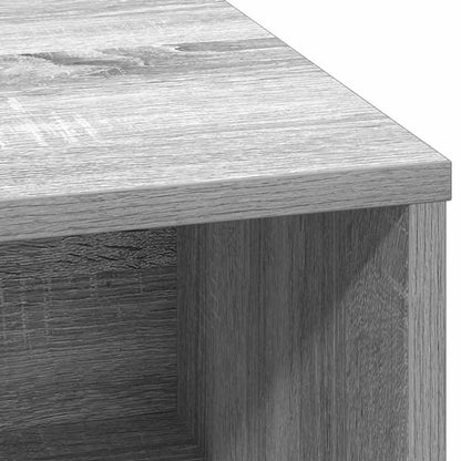 Sideboard mit LED Grau Sonoma 71 x 34,5 x 75 cm Holzwerkstoff