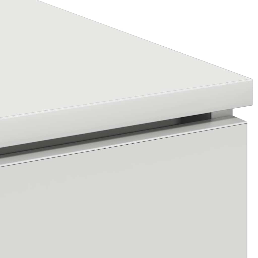 TV-Schrank mit LED Weiß 100 x 38 x 49 cm Holzwerkstoff