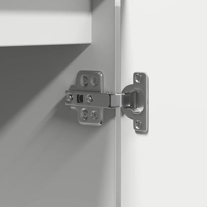 TV-Schrank mit LED Weiß 100 x 38 x 49 cm Holzwerkstoff