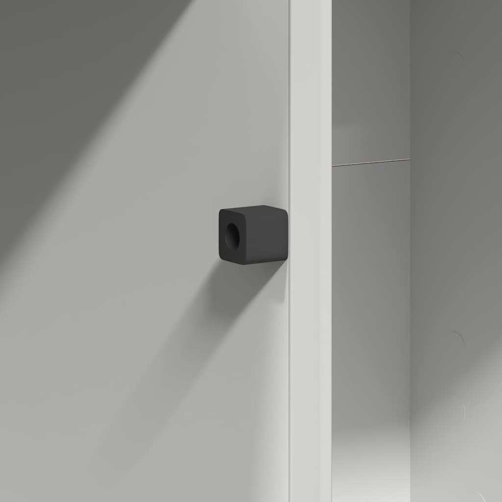 TV-Schrank mit LED Weiß 100 x 38 x 49 cm Holzwerkstoff