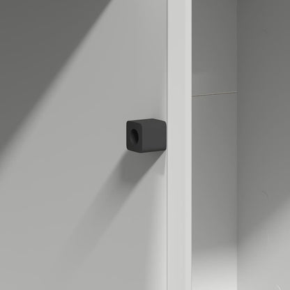 TV-Schrank mit LED Weiß 100 x 38 x 49 cm Holzwerkstoff