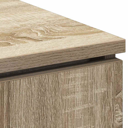 TV-Schrank mit LED Sonoma Eiche 100 x 38 x 49 cm Holzwerkstoff