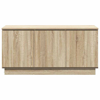 TV-Schrank mit LED Sonoma Eiche 100 x 38 x 49 cm Holzwerkstoff