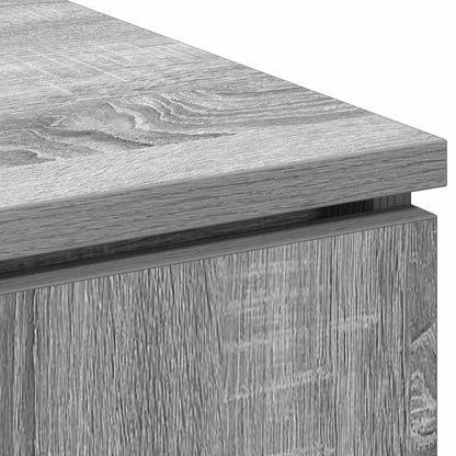 TV-Schrank mit LED Grau Sonoma 100 x 38 x 49 cm Holzwerkstoff