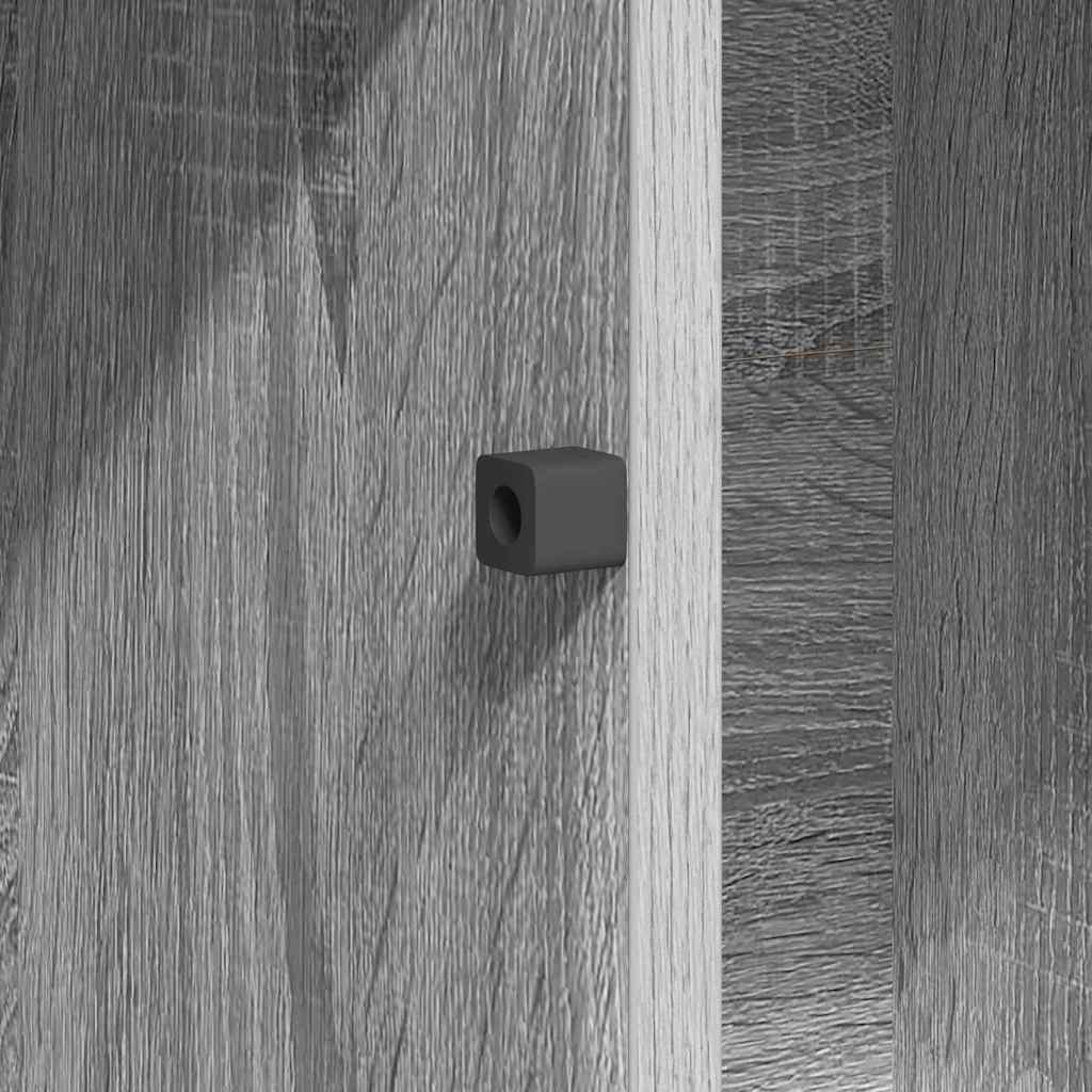 TV-Schrank mit LED Grau Sonoma 100 x 38 x 49 cm Holzwerkstoff
