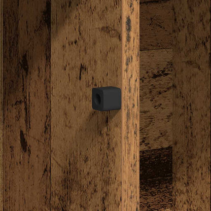 TV-Schrank mit LED Altholz 100 x 38 x 49 cm Holzwerkstoff