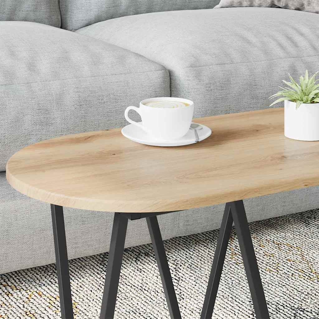 Couchtisch Eiche handwerklich 80 x 40 x 40,5 cm