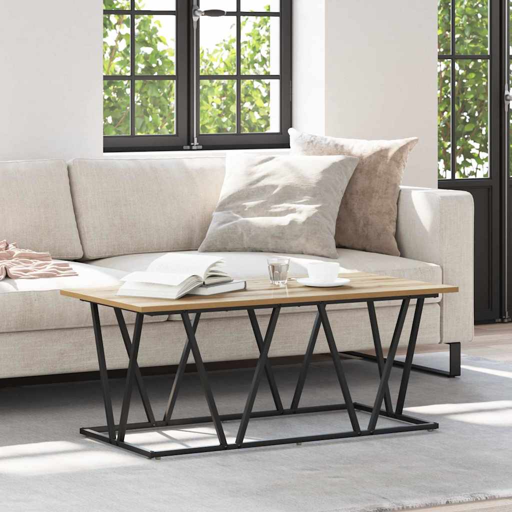 Couchtisch Eiche handwerklich 100 x 50 x 40 cm