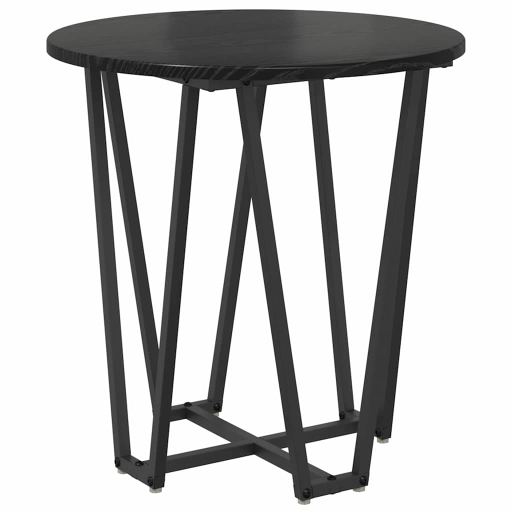 Beistelltisch-Set 2 pcs Schwarze Eiche 50 x 50 x 50.5 cm