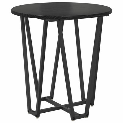 Beistelltisch-Set 2 pcs Schwarze Eiche 50 x 50 x 50.5 cm