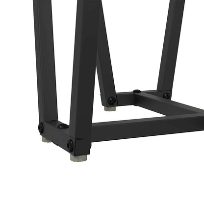 Beistelltisch-Set 2 pcs Artisan Eiche und Schwarz