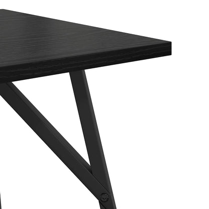Beistelltisch-Set 2 pcs Schwarze Eiche 50 x 50 x 50 cm