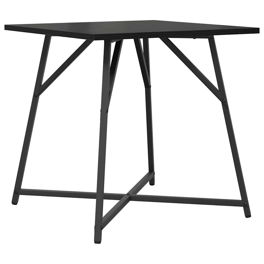Beistelltisch-Set 2 pcs Schwarze Eiche 50 x 50 x 50 cm