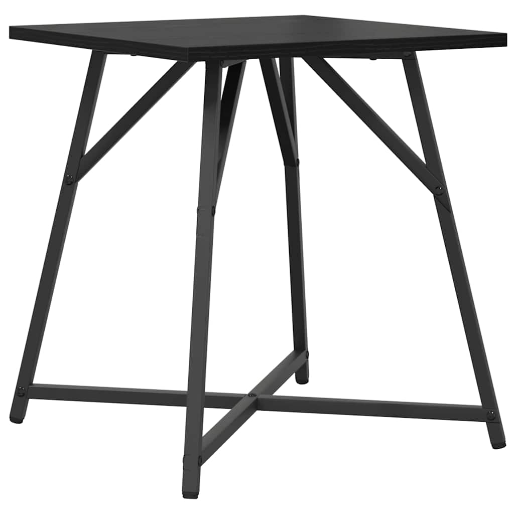 Beistelltisch-Set 2 pcs Schwarze Eiche 50 x 50 x 50 cm