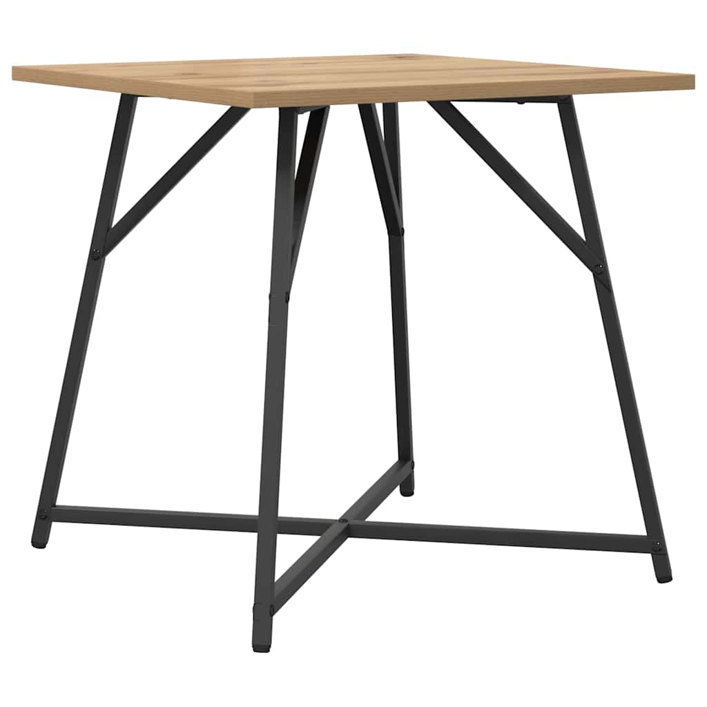 Beistelltisch-Set 2 pcs Artisan Eiche und Schwarz