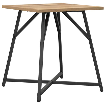 Beistelltisch-Set 2 pcs Artisan Eiche und Schwarz