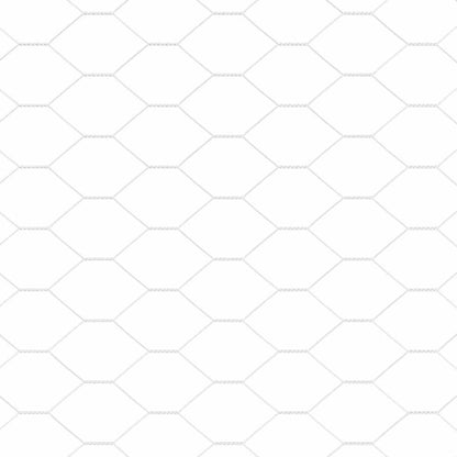 Zaun mit Pfosten Silber 1.5 x 25 m PVC-beschichteter Stahl