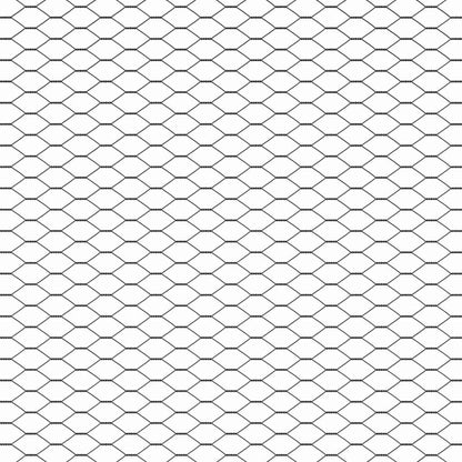 Zaun mit Pfosten Grau 1.5 x 25 m PVC-beschichteter Stahl