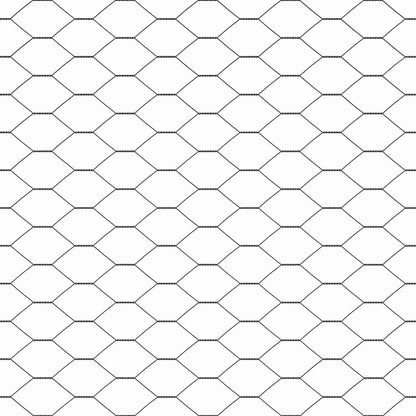 Zaun mit Pfosten Grau 1.5 x 25 m PVC-beschichteter Stahl