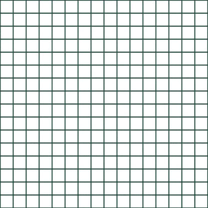 Zaun mit Pfosten Grün 1,2 x 25 m Stahl