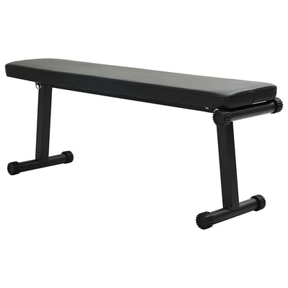 Klappbare Gewichtsbank Schwarz 109 x 29 x 42 cm Stahl