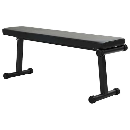 Klappbare Gewichtsbank Schwarz 109 x 29 x 42 cm Stahl
