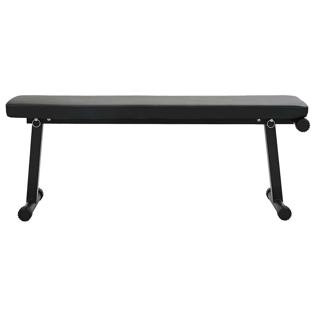 Klappbare Gewichtsbank Schwarz 109 x 29 x 42 cm Stahl