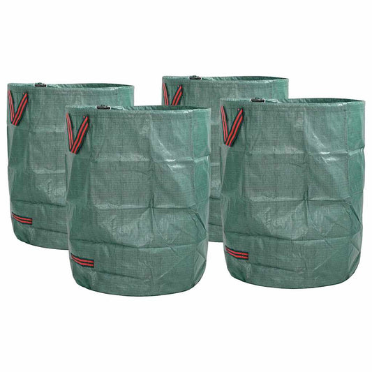 Gartenmüllsäcke 4 pcs Grün 66 x 66 x 83.5 cm Polypropylen