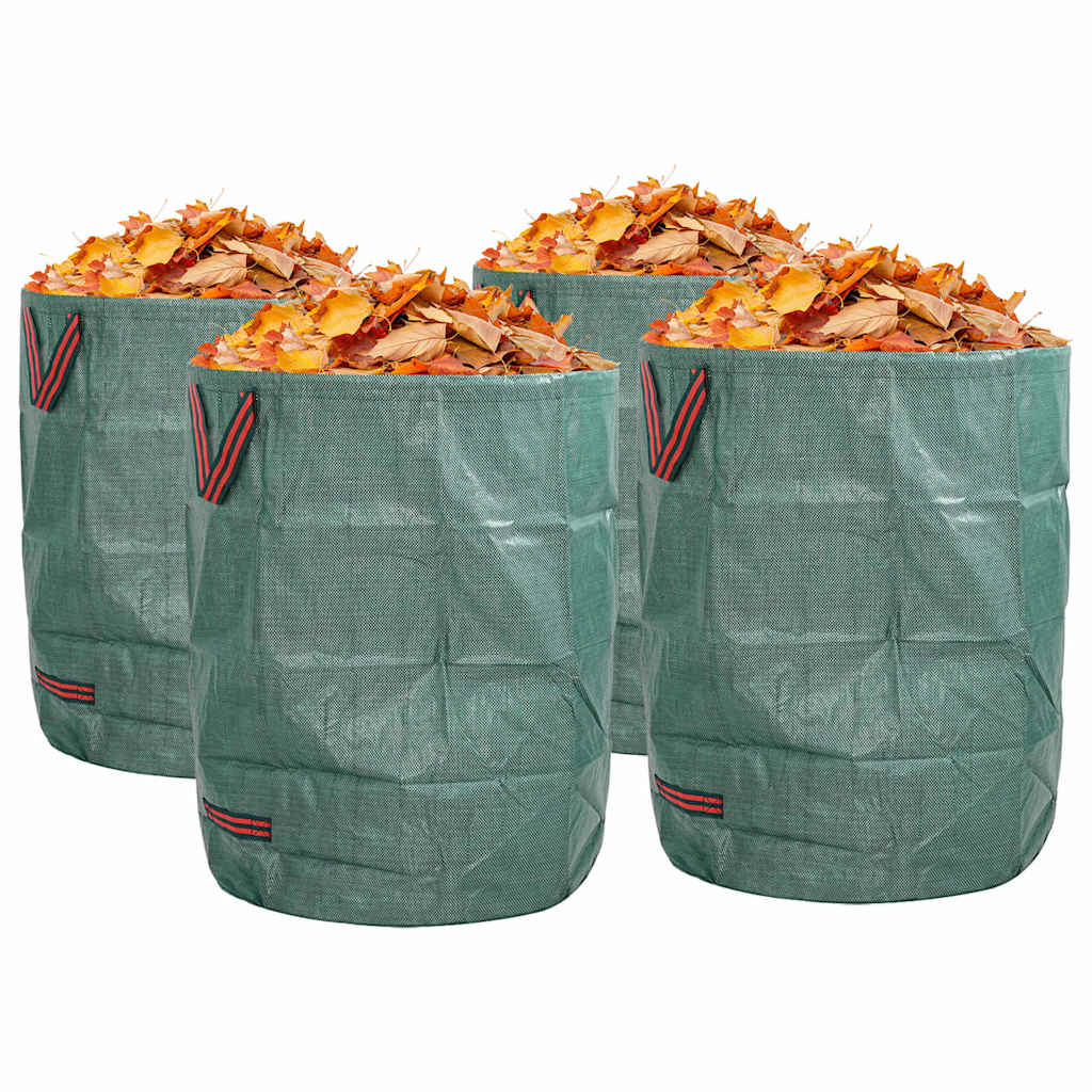 Gartenmüllsäcke 4 pcs Grün 66 x 66 x 83.5 cm Polypropylen