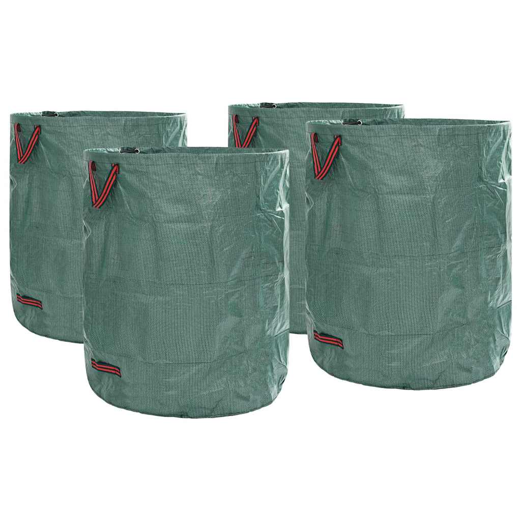Gartenmüllsäcke 4 pcs Grün 79 x 79 x 99.5 cm Polypropylen