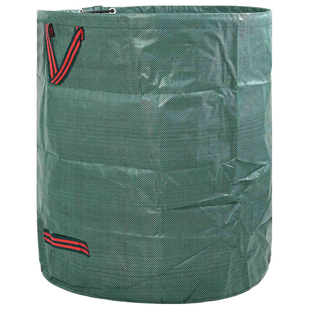 Gartenmüllsäcke 12 pcs Grün 45 x 45 x 76 cm Polypropylen