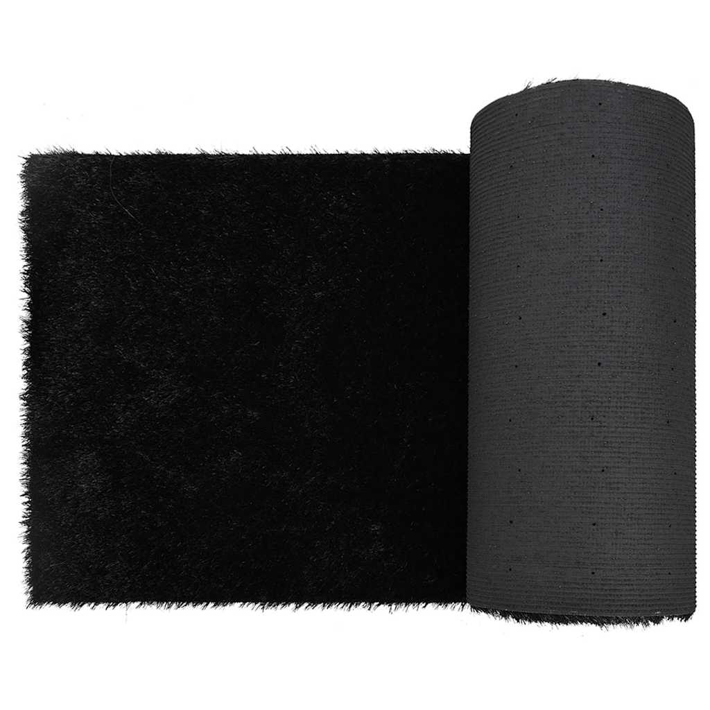 Kunstgras Schwarz 8 x 1 m Polypropylen