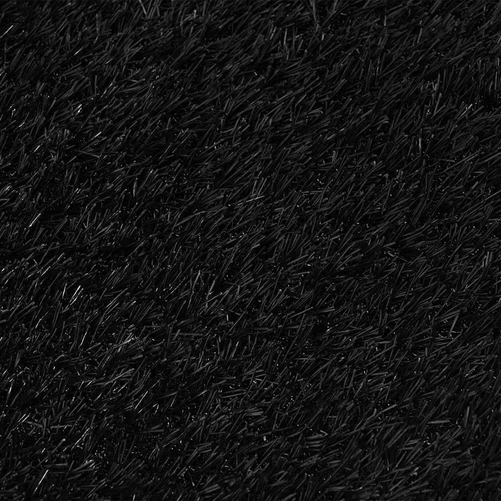 Kunstgras Schwarz 5 x 1 m Polypropylen