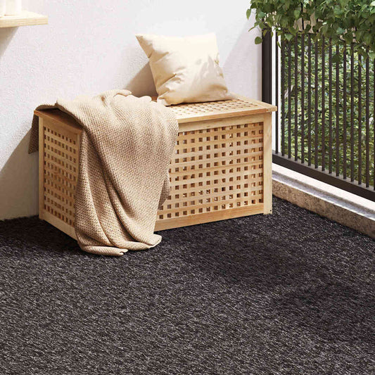 Kunstgras Schwarz 10 x 1 m Polypropylen