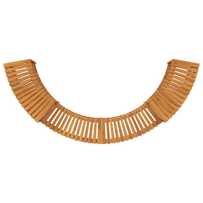 Whirlpool-Umrandung Braun 252 x 112 x 55.5 cm Akazie Massivholz