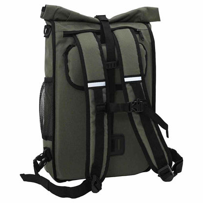 Fahrradtasche Olivgrün 31 x 13 x 58 cm Polyester