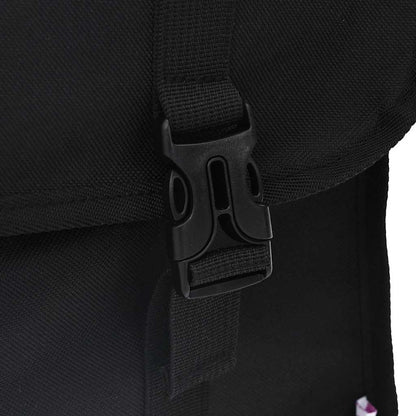 Fahrradtasche Schwarz 18.5 x 40 x 35 cm Polyester