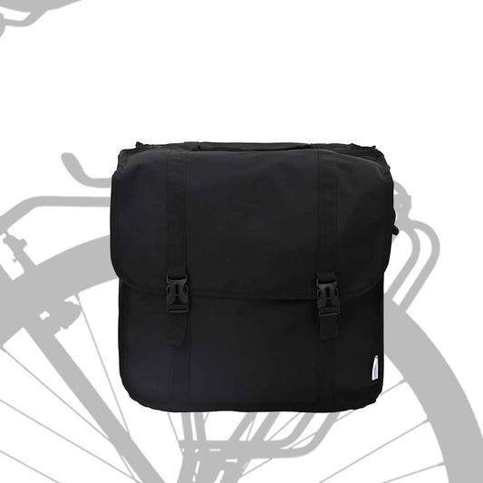 Fahrradtasche Schwarz 18.5 x 40 x 35 cm Polyester