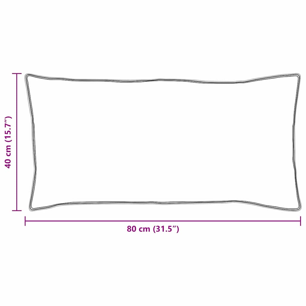 Kopfkissen Weiß 130gsm 100% Baumwolle