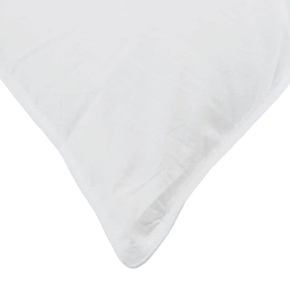 Kissen 2 pcs Weiß 130gsm 100% Baumwolle